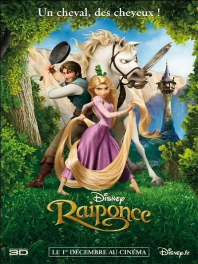 Qui a prt sa voix franaise dans le film d'animation  Raiponce  ?