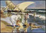 Quel peintre espagnol est connu pour ses scnes de plages ?