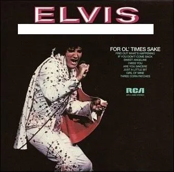Quel nom porte cet album d'Elvis Presley ?