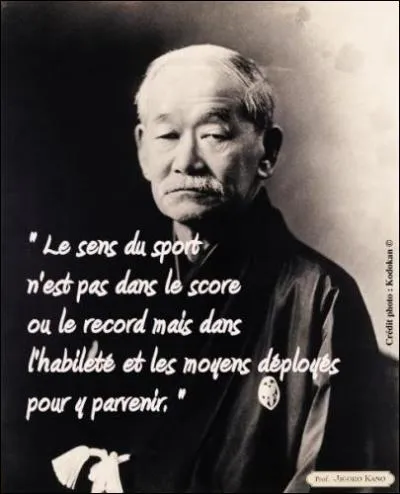 Quelle est l'une des citations, de Gichin Funakoshi ?