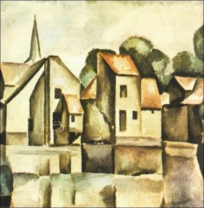 Qui a peint Rivi�re � Montreuil sur Mer ?