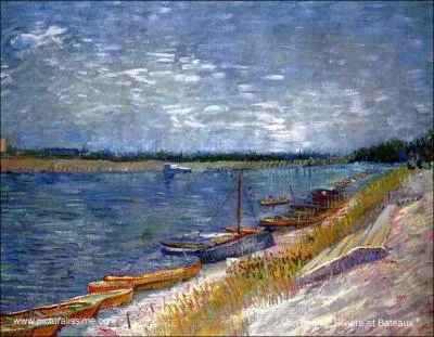Qui a peint Rivire et canots ?