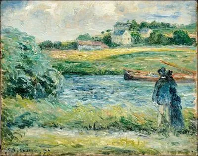 Qui a peint Promenade au bord de la rivire ?