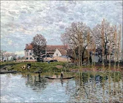 Qui a peint Port Marly Bord de Seine ?