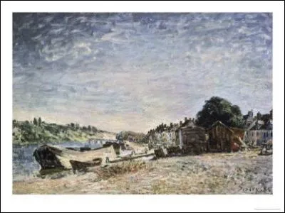 Qui a peint Bords de la rivire  saint Mammes ?