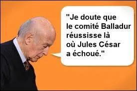 Parmi les vritables citations de Valry Giscard d'Estaing se cache un intrus, quelle citation n'est pas de lui ?