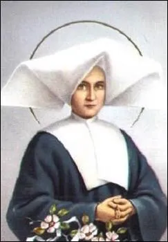 Quelle est cette sainte expose  la Rue du Bac  Paris ?