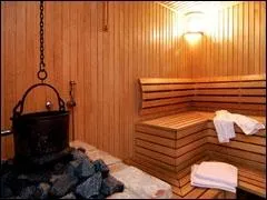 Rester dans un sauna chauff  110 C le plus longtemps possible.