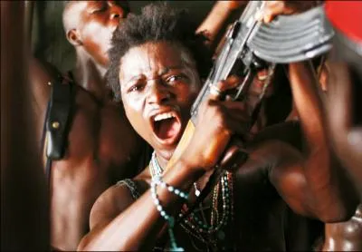 C'est un film de Jean-Stephane Sauvaire qui raconte l'histoire d'un enfant soldat abreuv d'imageries hollywoodiennes, qui vole, pille et tue dans une Afrique ravage par des guerres absurdes.