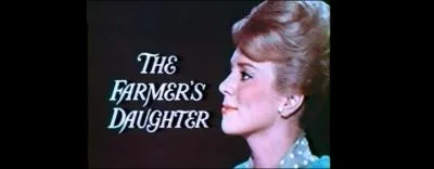 L'hrone de  The Farmer's Daughter  se lanait dans une carrire :