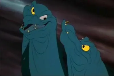 Comment se nomment les murnes qui accompagnent Ursula dans le film d'animation Disney  La petite sirne  ?