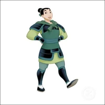 Quel prnom masculin adopte Mulan lorsqu'elle intgre l'arme de Chine ?