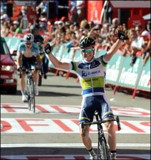 Quel coureur remporte la 4 me tape du Tour d'Espagne 2012 ?
