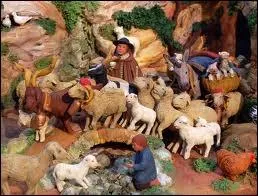 L'origine des santons date du moyen âge où François d'Assise met en scène, en 1223, la nativité sous forme de crèche vivante dans son église de Greccio en Italie. De quel village était sa mère