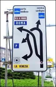 Pour aller au parking...