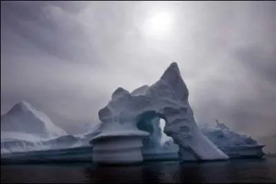 En Arctique, il n'y a aucun cours d'eau.