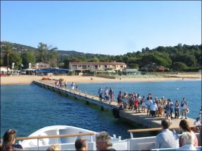 Situe entre Saint Tropez et Cavalaire, o sommes nous ?
