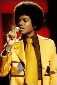 Dans les annes 70, comment taient les cravates  la mode (sur l'illustration Michael Jackson jeune) ?