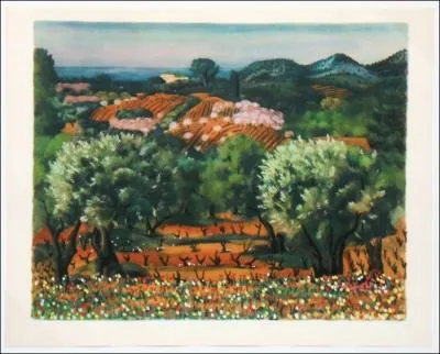 Qui a peint Paysage de Sanary ?