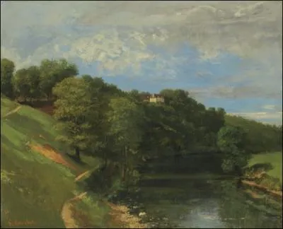 Qui a peint  Chteau au bord de la rivire  ?