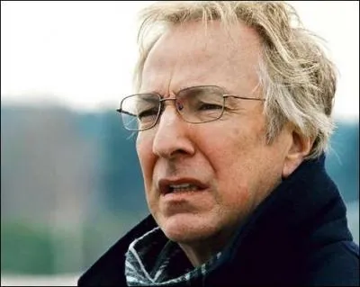 Quel a t le premier rle d'Alan Rickman ?