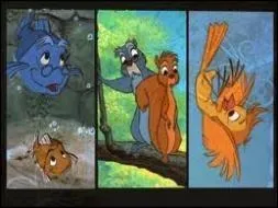 Lors de son initiation, le jeune garon est transform successivement en plusieurs animaux. Sous quelle forme animale arrive-t-il fortuitement dans la chaumire d'une sorcire ?