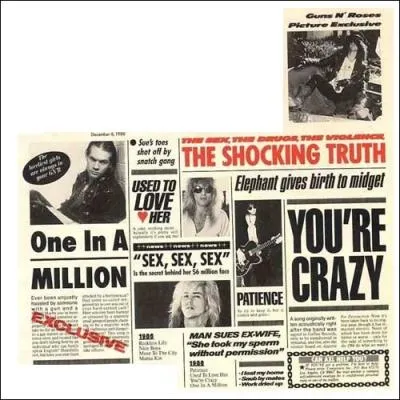 Quel est le nom de cet album sign Guns N' Roses ?