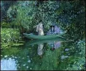 Quel(le) peintre amricain(e) est l'auteur de la toile  Jour gris sur fleuve  ?