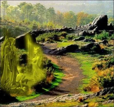 Brocliande, fort mythique de la lgende arthurienne mettant en scne Merlin et les fes Morgane et Viviane est assimile  quelle fort bretonne ?