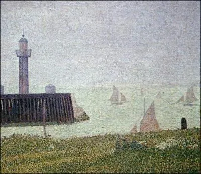 Le port de Honfleur, par le pionnier du pointillisme (1859-1891)