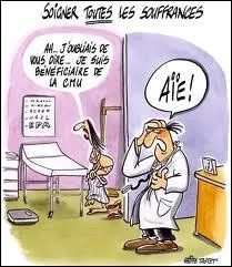 Si le carabin n'est pas marié avec la carabine pas plus que le dauphin avec la dauphine, avec qui pourrait bien être marié le médecin ?