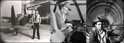 Je pris mes premiers cours de pilotage dès l'âge de 14 ans, plus tard, avec le H-1 Racer, je battis quelques records. Je subis un échec avec le H-4 Hercules, je ne le fis voler qu'une fois sur 1km. M'avez-vous reconnu ?