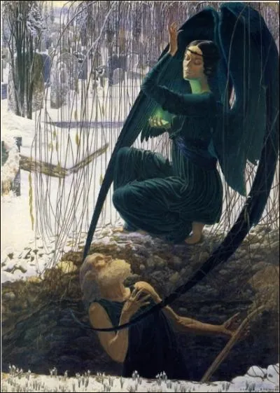 La mort du fossoyeur, 1895