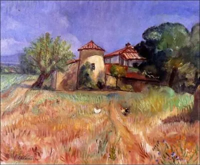 Qui a peint Chteau de Barbeyrolles ?