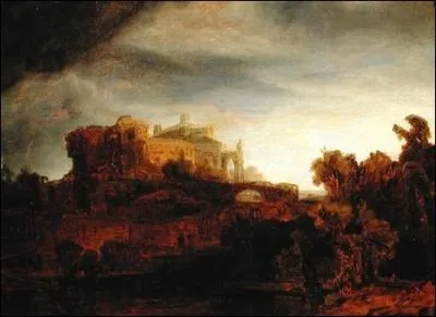 Qui a peint Paysage avec chteau ?