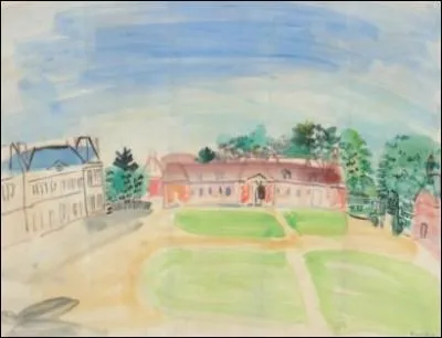 Qui a peint Chteau du Haras du pin ?