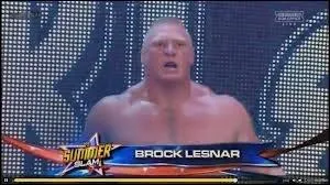 Qui tait l'adversaire de Brock Lesnar ?