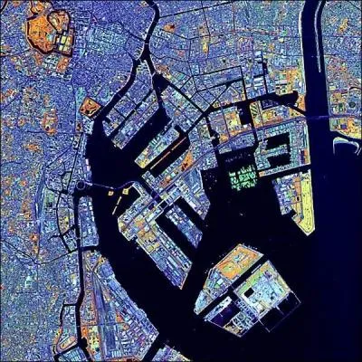 Qu'est ce que le Shinkansen ? (photo :image satellite de Tokyo)