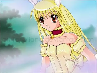 Comment s'appelle la Mew Mew blanche  l'instinct animal du lapin des bois et qui apparat dans Mew Mew  la mode ?