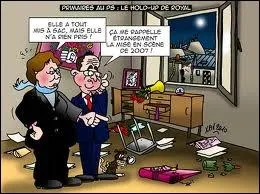 Trs nerv, votre mari, avant de partir a tout saccag, tout emport !