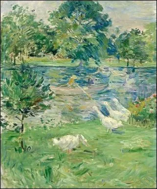 Qui a peint  Fille dans une barque et oies  ?