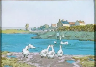 Qui a peint  La mare aux oies  ?