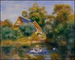 Qui a peint  La mare aux oies  ?