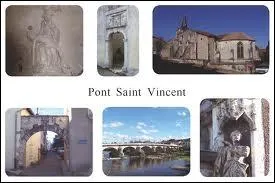 Les habitants de la ville de Pont-Saint-Vincent portent le gentil ...