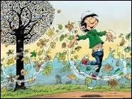 Voil Synapse avec une adorable BD, il s'agit de Gaston Lagaffe de :