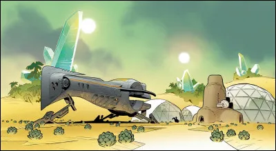 Comment se nomme la planète où s'est échoué le petit garçon ?