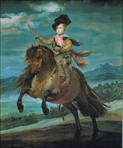 Portrait questre du prince Balthasar Carlos
