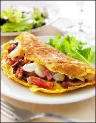 Une omelette aux champignons, une aux lardons, une aux pommes de terre aprs une cuisson spare. Glissez chacune d'elles dans une prparation nature. Comment pourrait-on l'appeler ?
