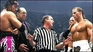 A Wrestlemania 12 , quelle tait la stipulation du match opposant Bret Hart  Shawn Michaels ?