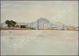 Qui a peint  Le lac de Tunis  ?